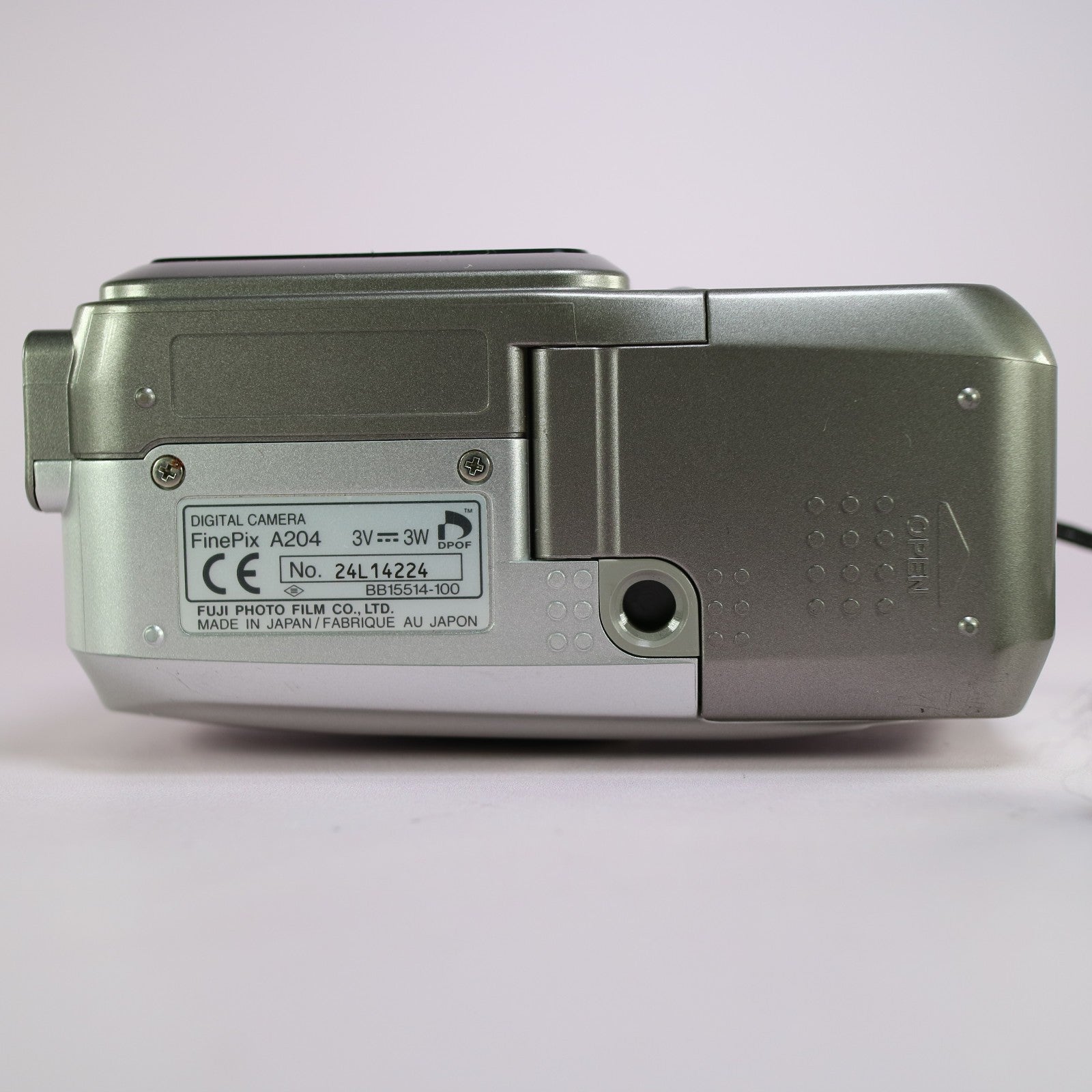 Fujifilm Digital Camera FinePix A204 2.0MP Silver Tested