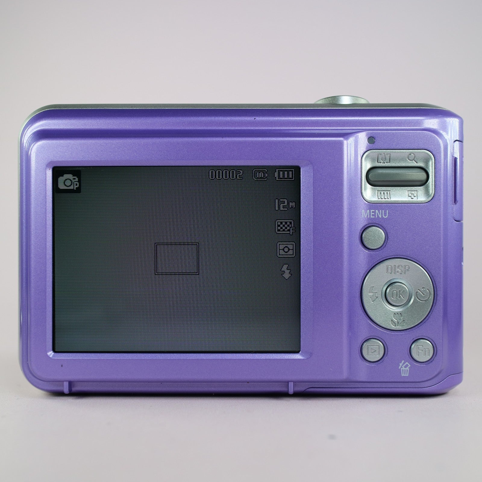 Samsung Digital Camera ES25 12.2MP Purple Tested