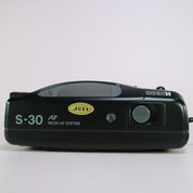 Ricoh S-30 35mm Film Point and Shoot Camera Black Tested