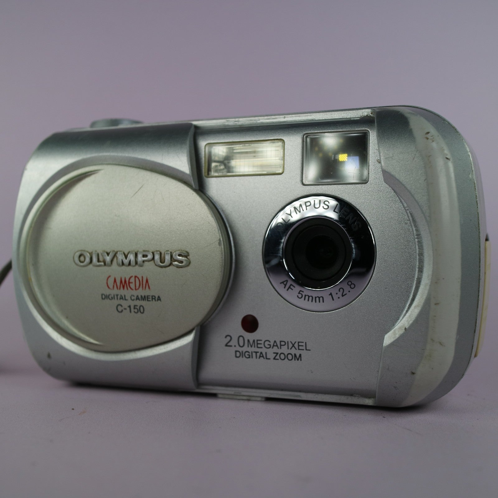 Olympus Digital Camera Camedia C-150 2.0MP Silver Tested