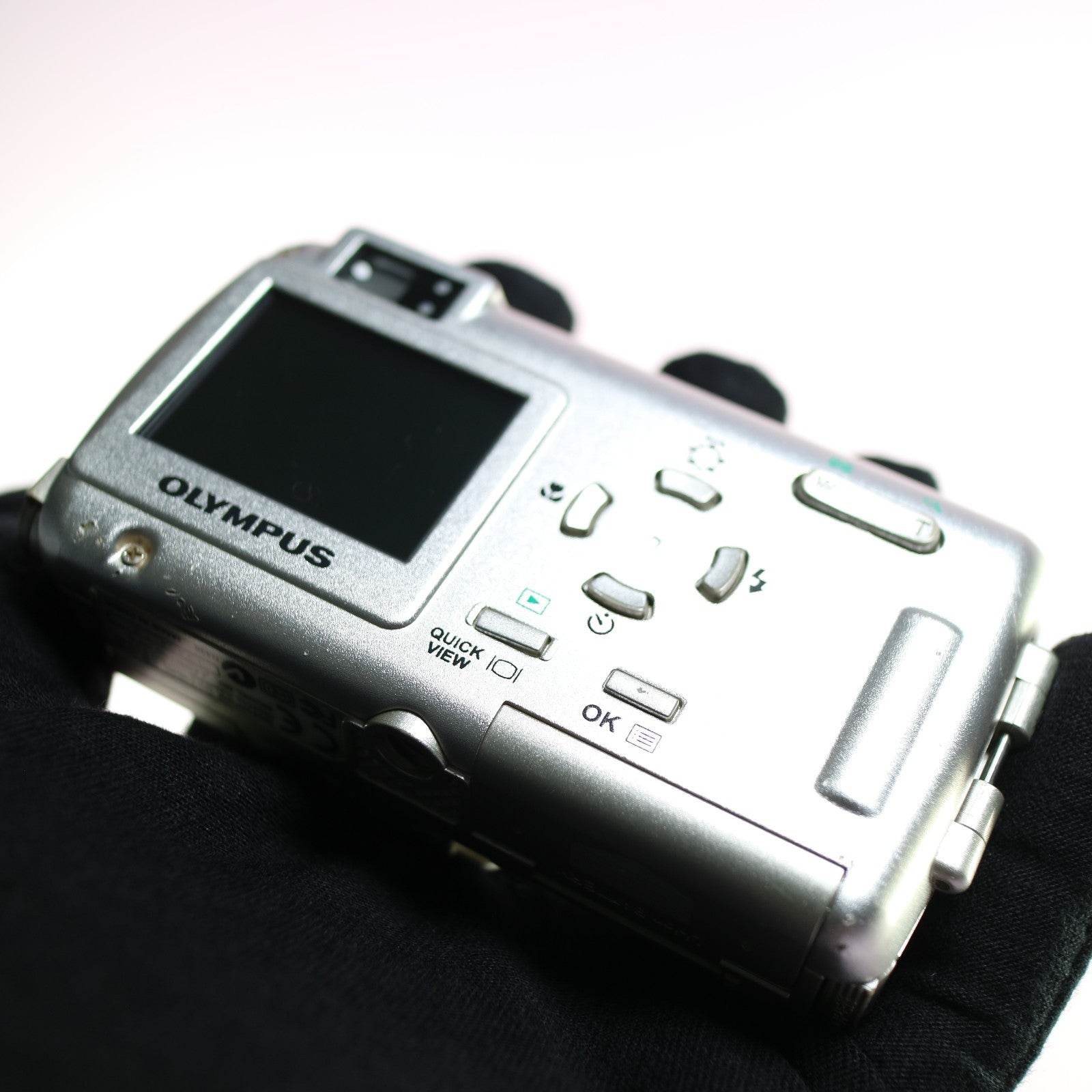 Olympus Digital Camera Mju 400 4.0MP Silver Tested