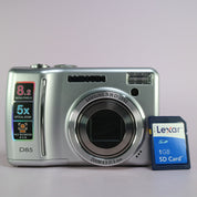 Samsung Digimax D85 8.2MP Compact Digital Camera Silver Tested