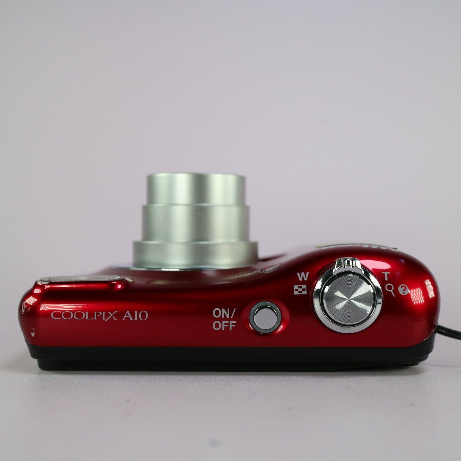 Nikon Digital Camera Coolpix A10 16.1MP Red Tested