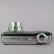 Fujifilm Digital Camera FinePix F470 6.0MP Silver Tested Full Set