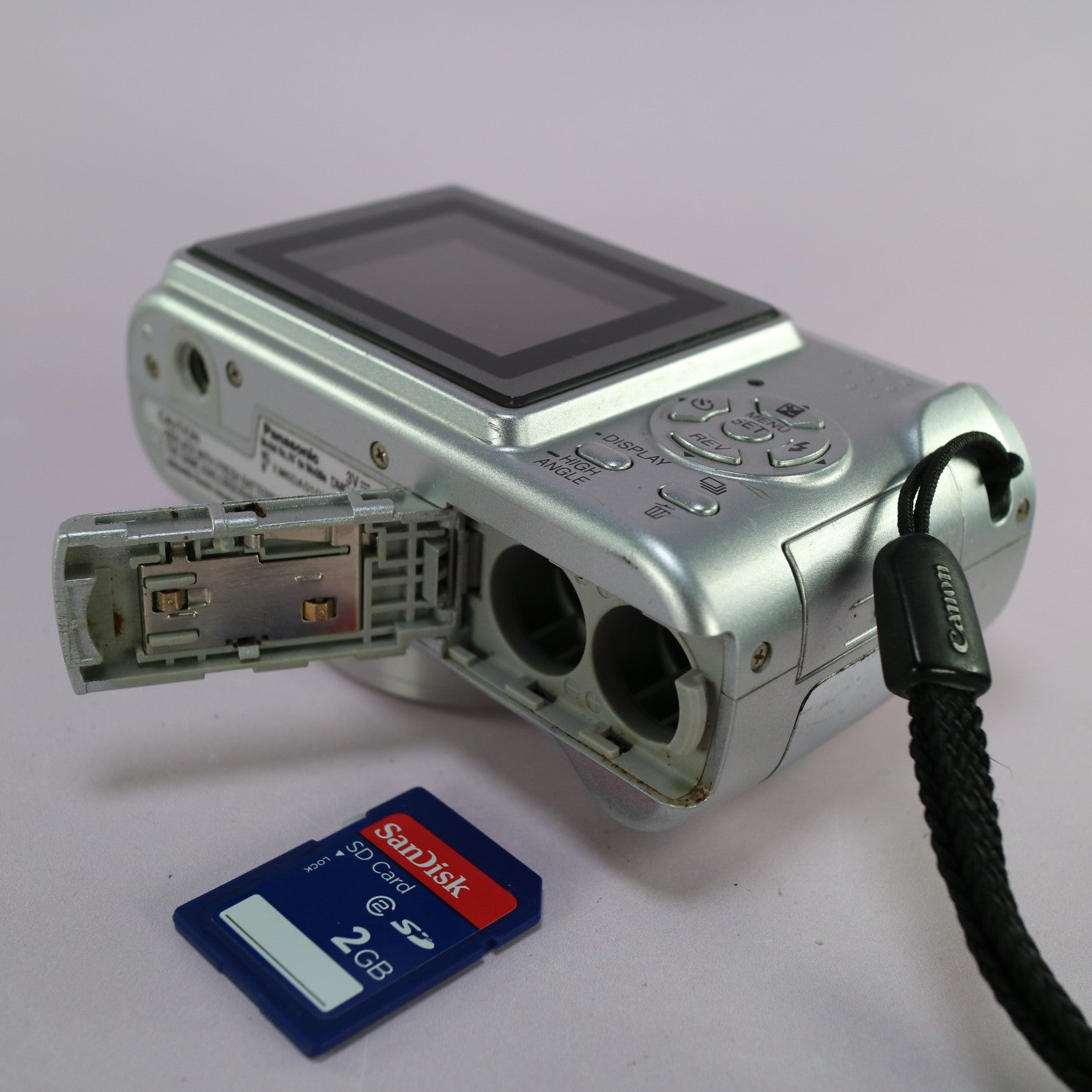 Panasonic Digital Camera  Lumix DMC-LZ3 5.0MP Silver Tested