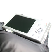Panasonic Digital Camera Lumix DMC-FS16 14.1MP Silver Tested Full Working Set
