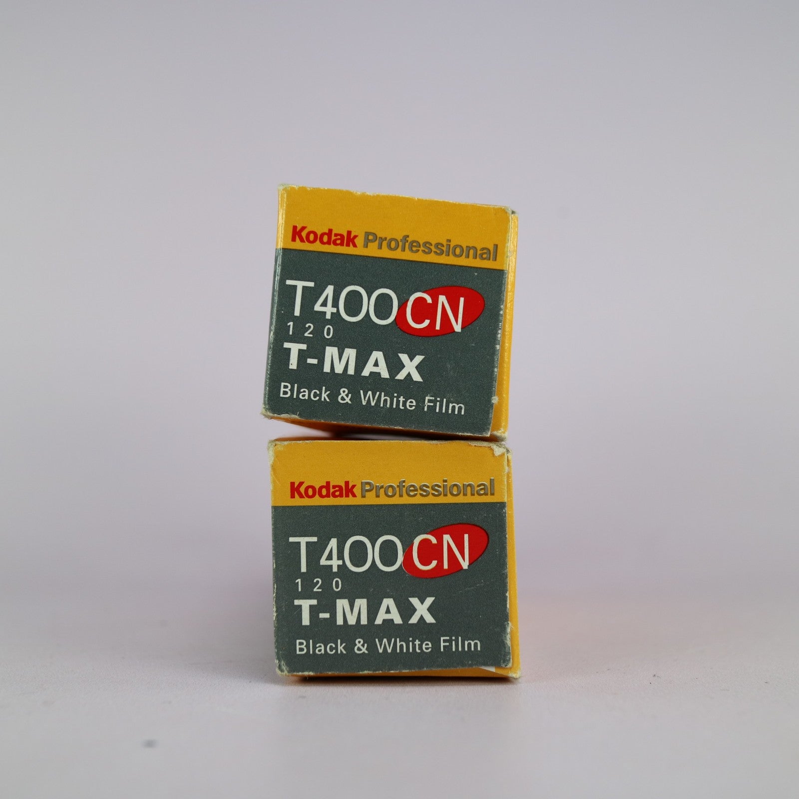 2x Kodak Professional T400CN 120 B&W Film Sealed Expired 1999