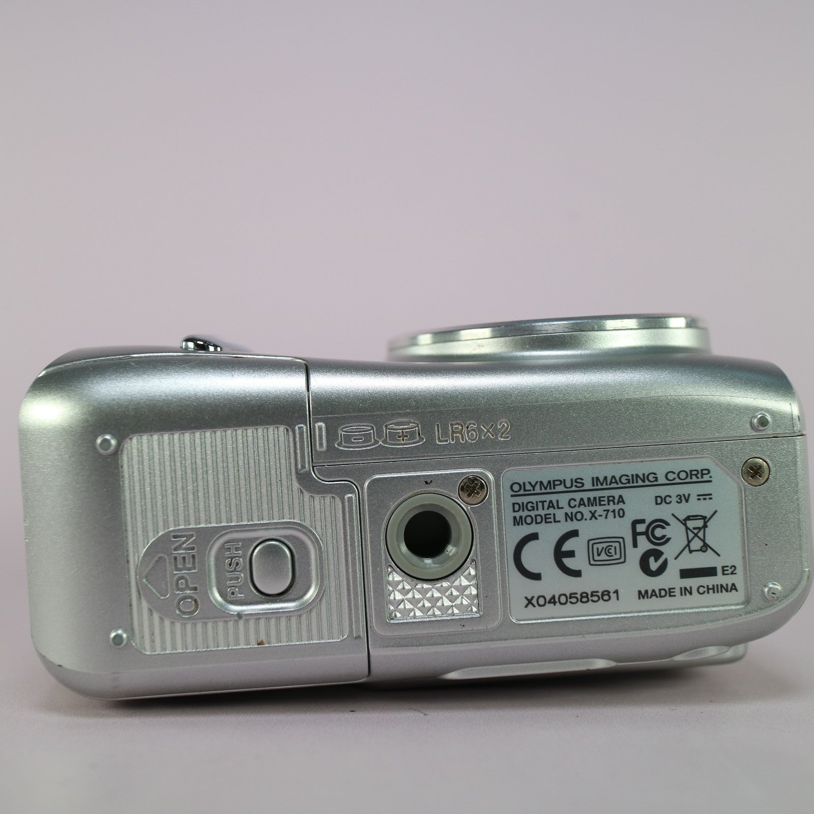 Olympus X-710 5.0MP Compact Digital Camera Silver Tested