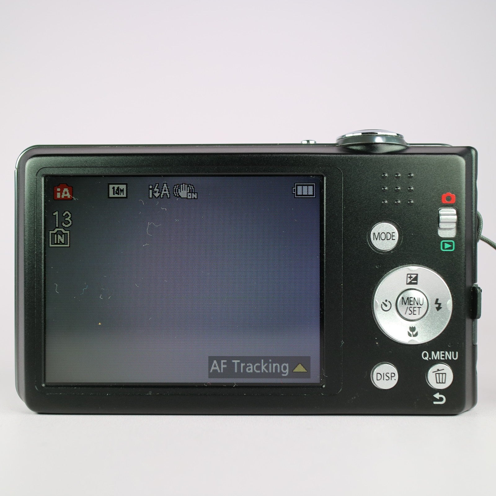 Panasonic Digital Camera Lumix DMC-FS14 14.1MP Black Tested Full Working Set