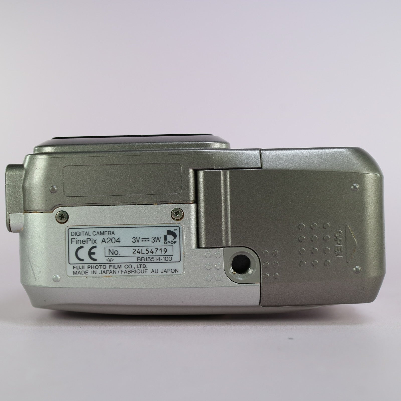 Fujifilm Digital Camera FinePix A204 2.0MP Silver Tested