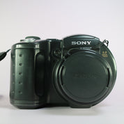 Sony CD-RW Digital Camera Mavica MVC-CD500 5.0MP Black Tested