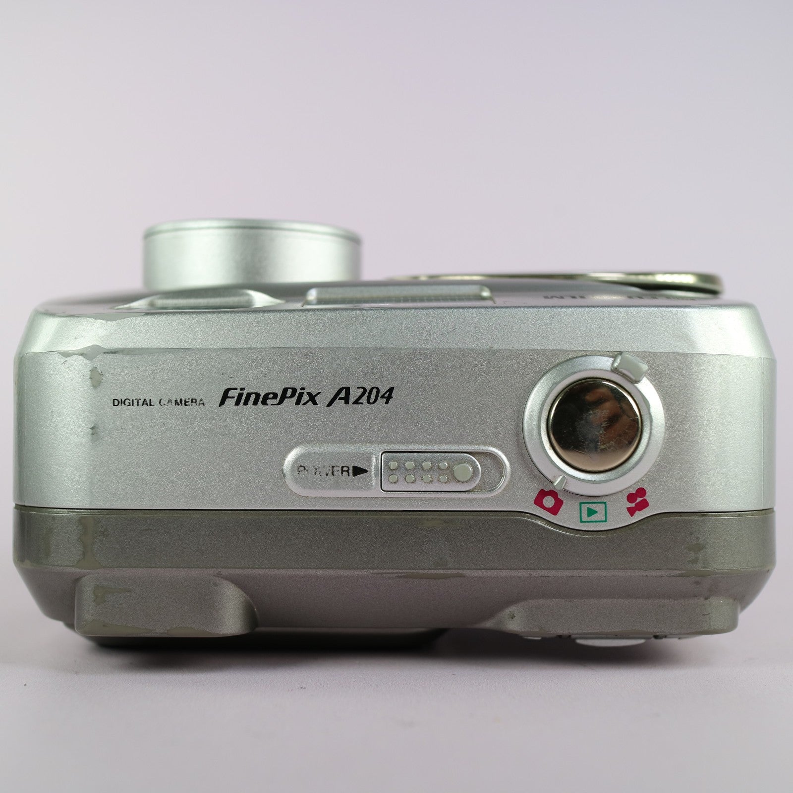 Fujifilm Digital Camera FinePix A204 2.0MP Silver Tested