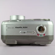 Fujifilm Digital Camera FinePix A204 2.0MP Silver Tested