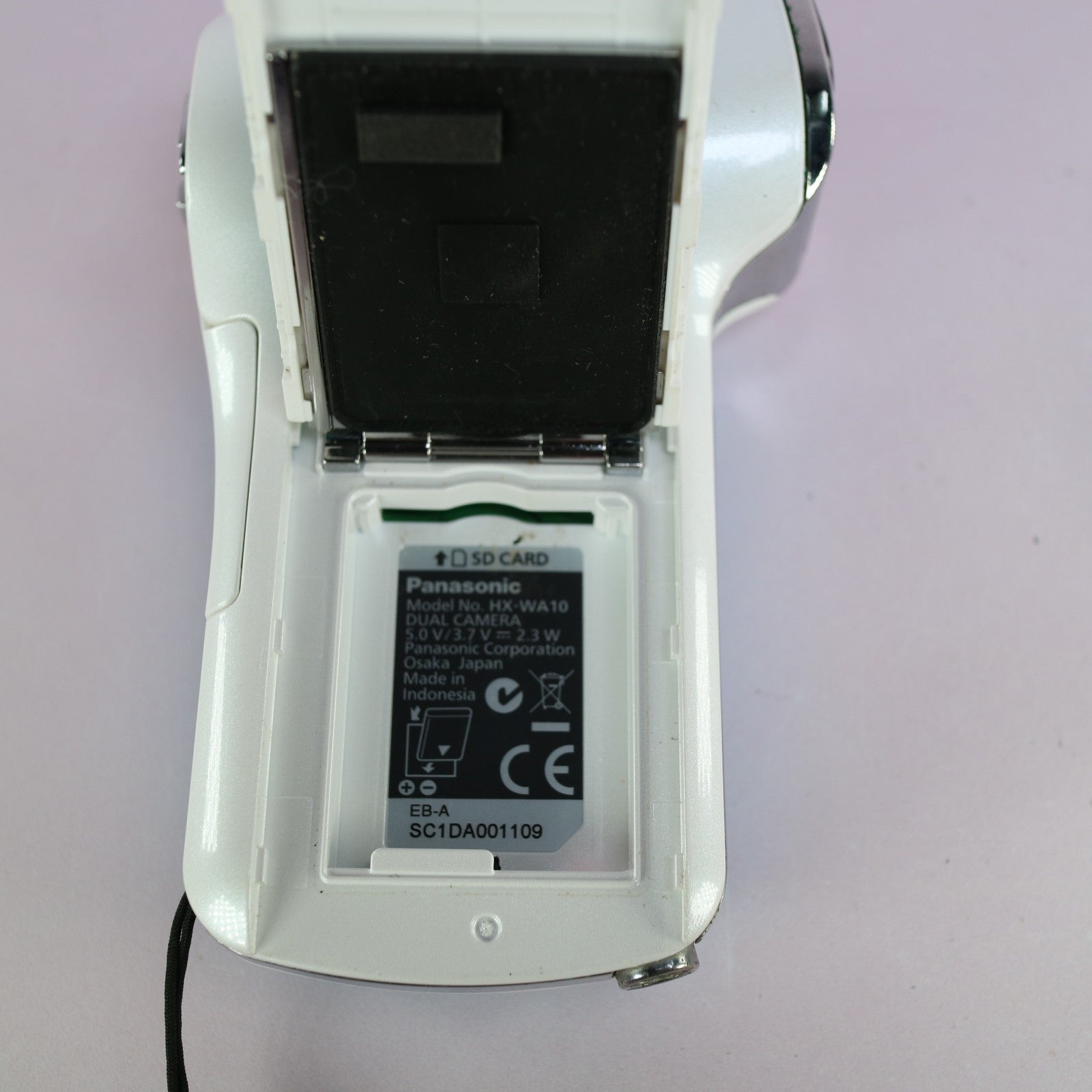 Panasonic HX-WA10 16.0MP Underwater Digital Video Recorder Blue Tested Full Set