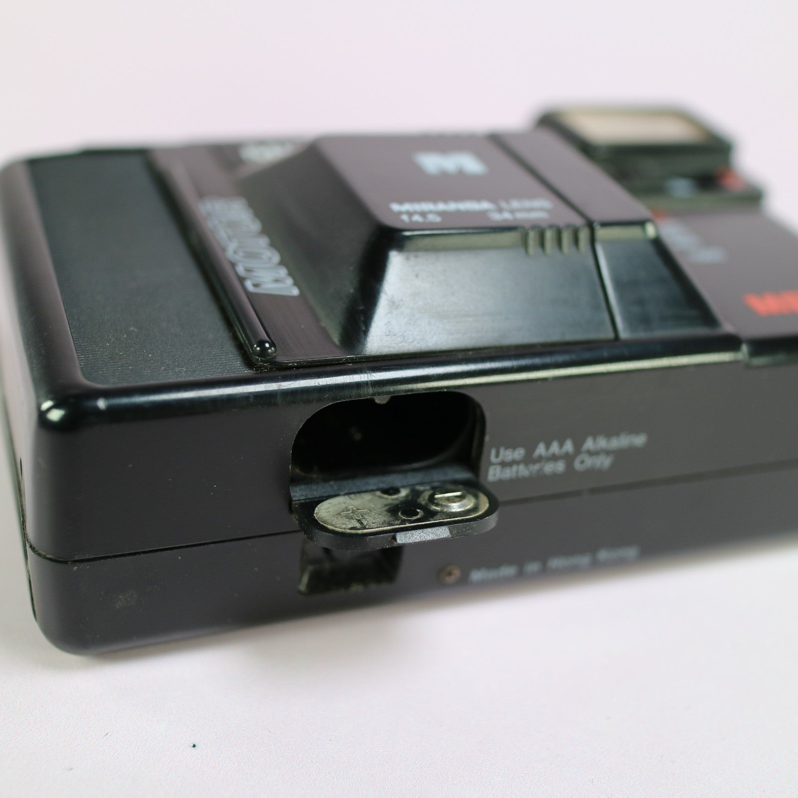 Miranda ME-Z 35mm Film Point and Shoot Camera Black Tested
