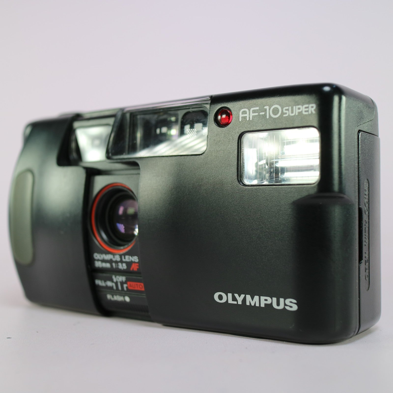Olympus AF-10 Super 35mm Film Point and Shoot Camera Black Tested