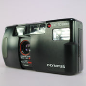 Olympus AF-10 Super 35mm Film Point and Shoot Camera Black Tested