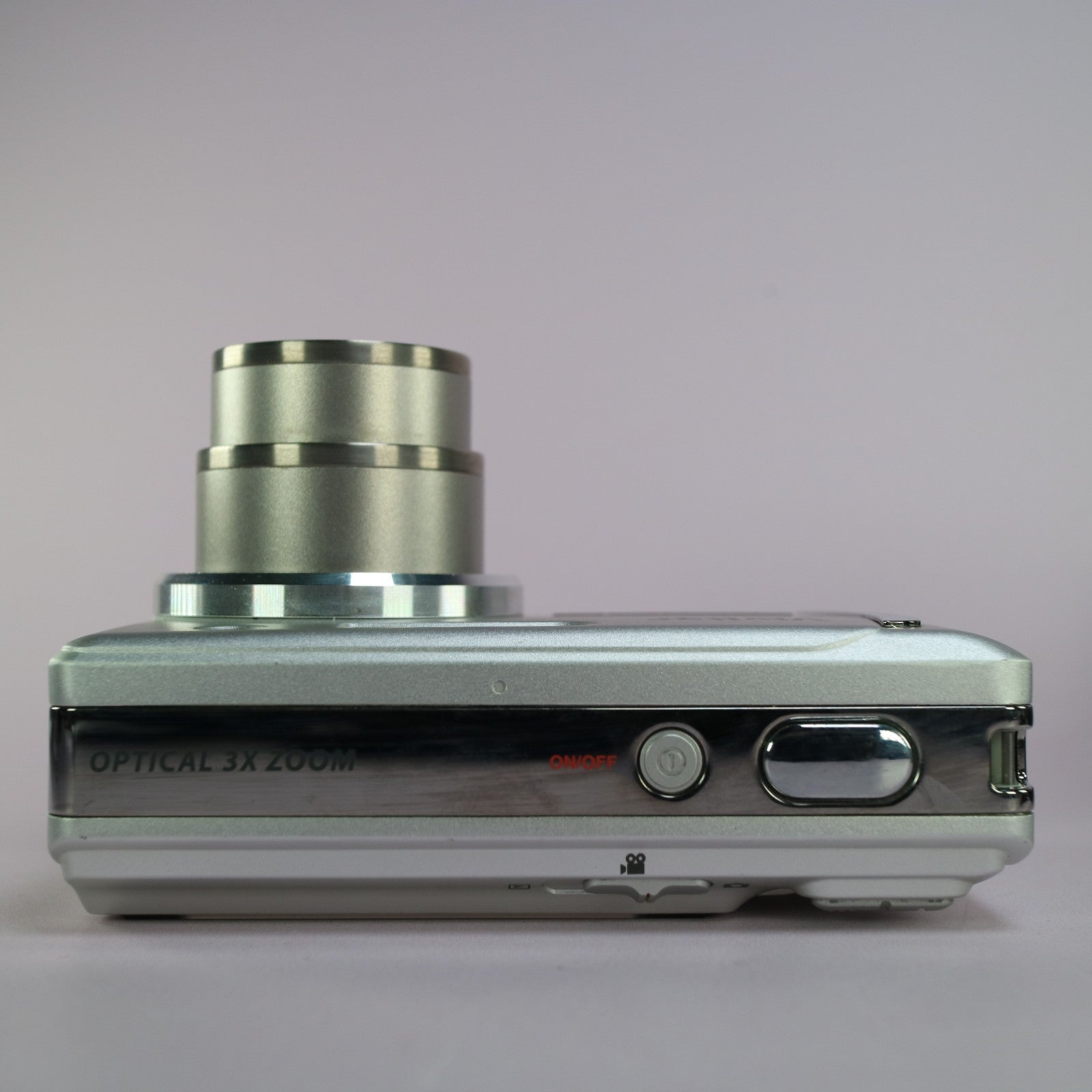 Vivitar Digital Camera Vivicam X345 10.0MP Silver Tested Full Working Set