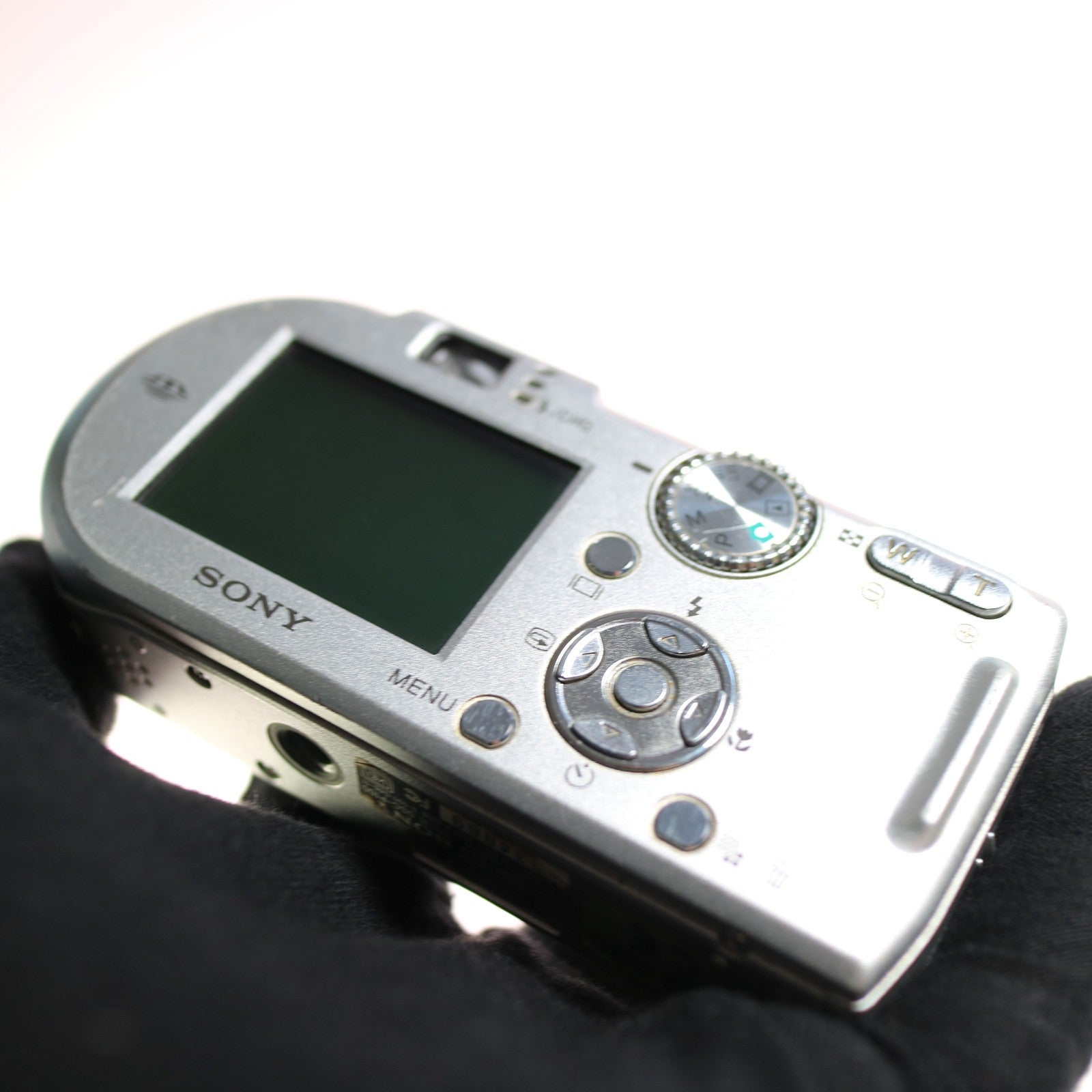 Sony Cybershot DSC-P100 5.1 MP Compact Digital Camera Silver Tested