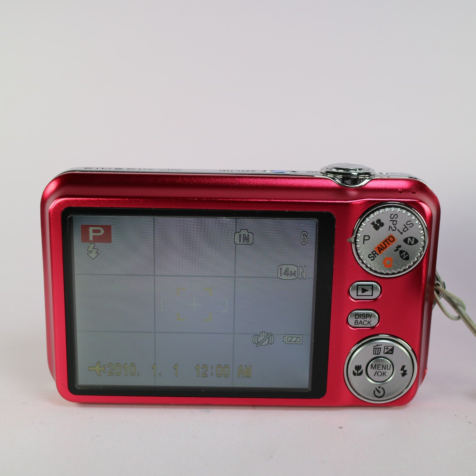 Fujifilm Digital Camera FinePix JX530 14.0MP Red Tested Full Working Set