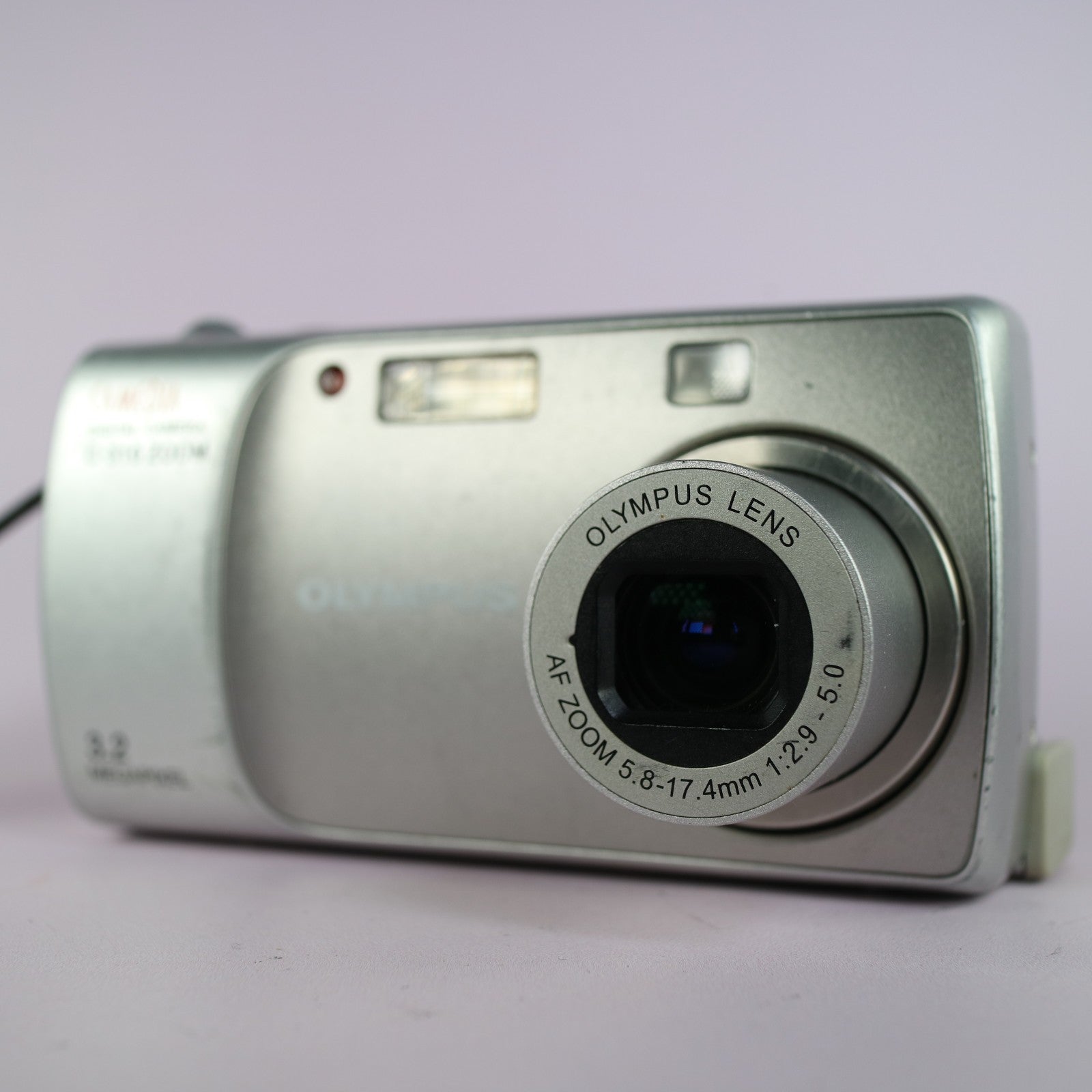Olympus Digital Camera Camedia C-310 Zoom 3.2MP Silver Tested