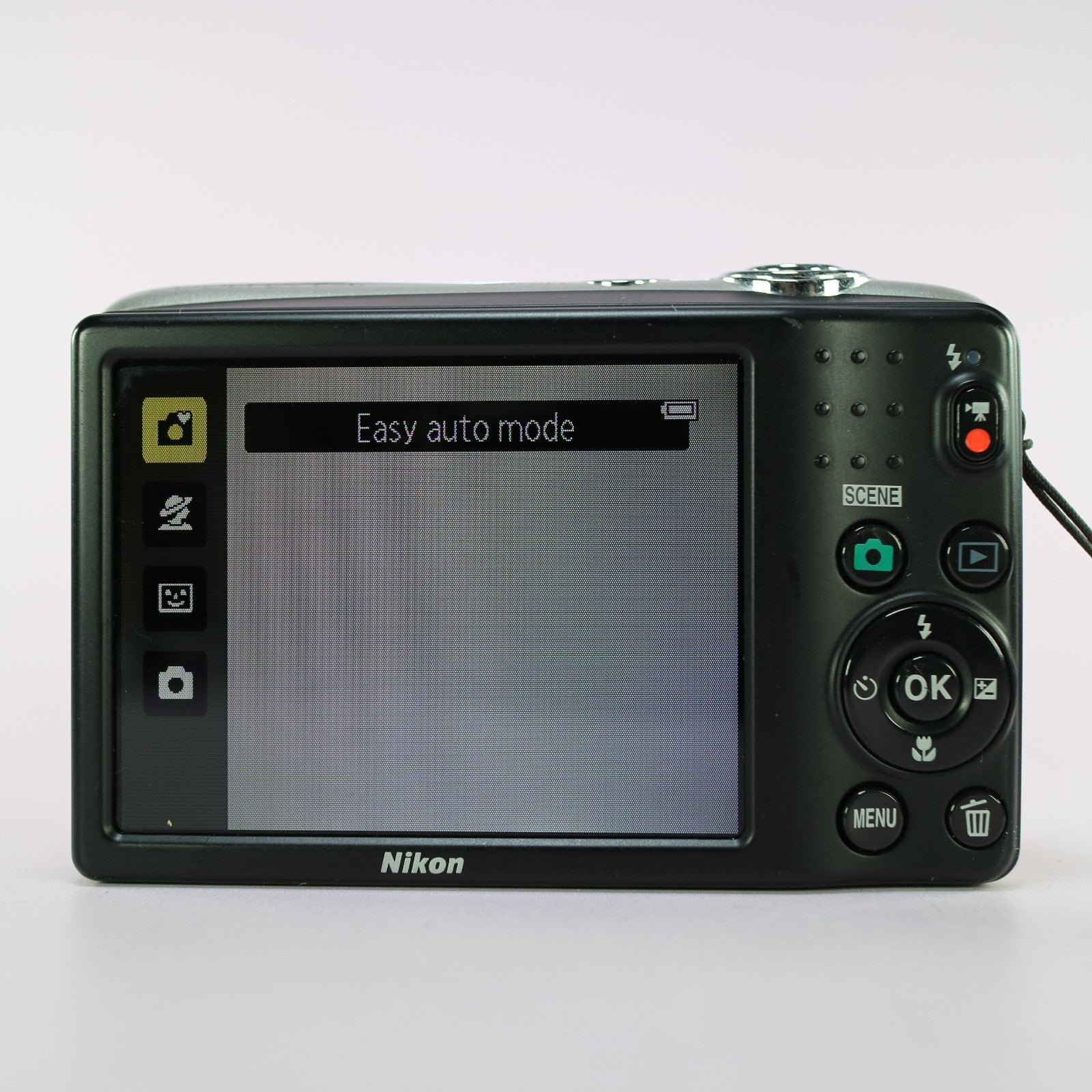 Nikon Digital Camera Coolpix L25 10.1MP Silver Tested