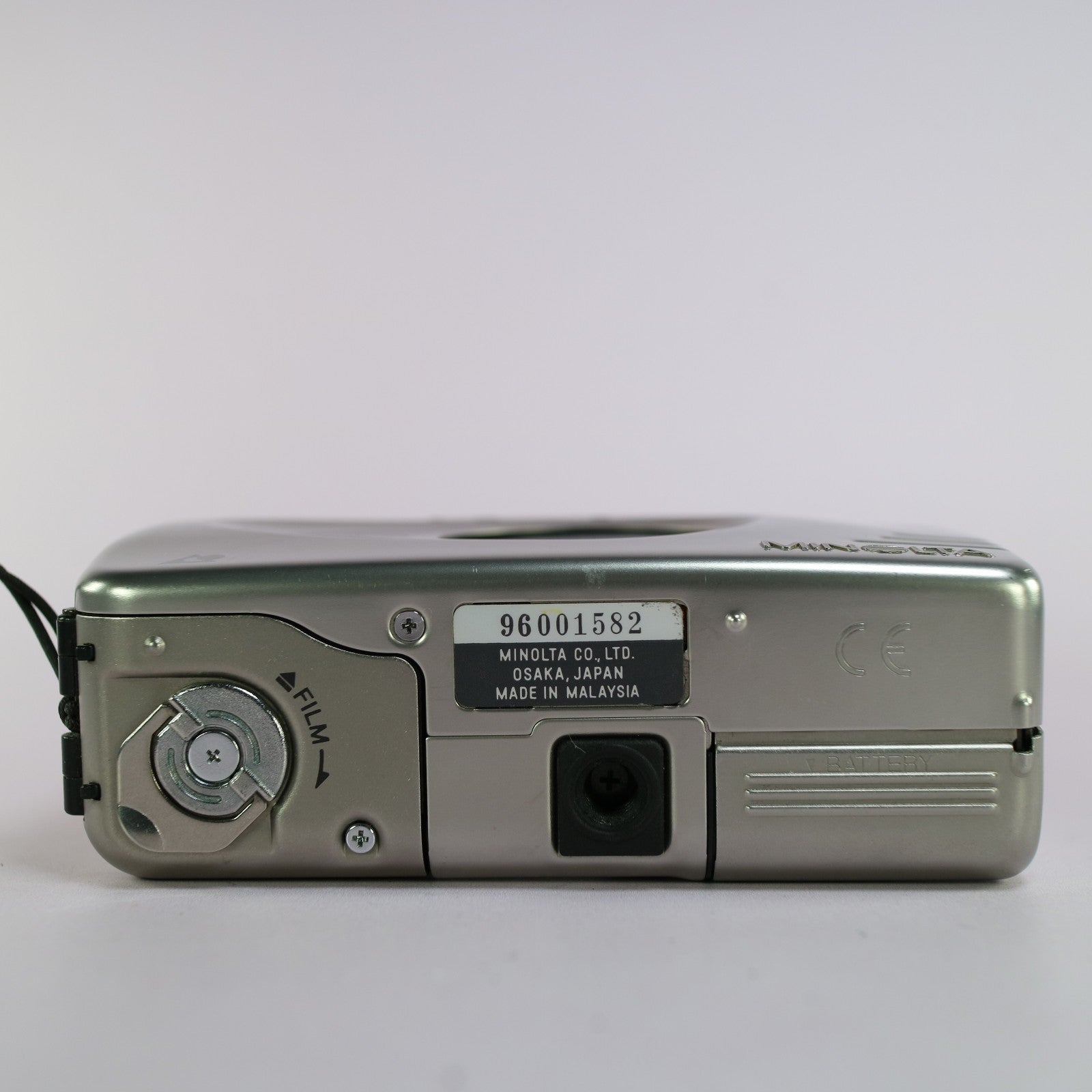 Minolta Vectis 300 APS Film Point and Shoot Camera Silver Tested