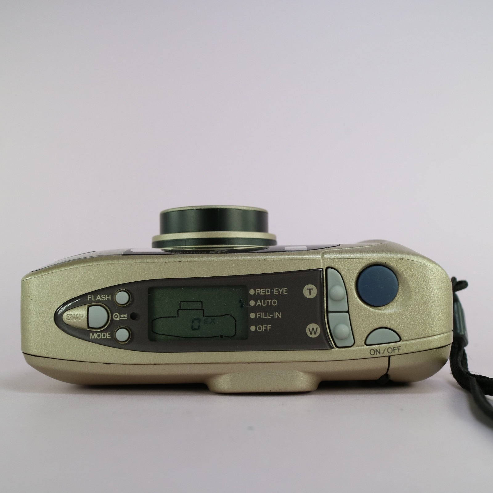 Samsung Slim Zoom 70G 35mm Film Point And Shoot Camera Silver Tested