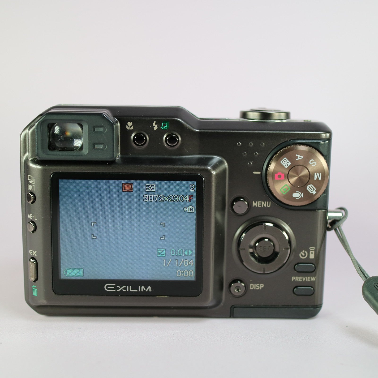 Casio Digital Camera Exilim EX-P700 7.0MP Grey Tested Full Working Set