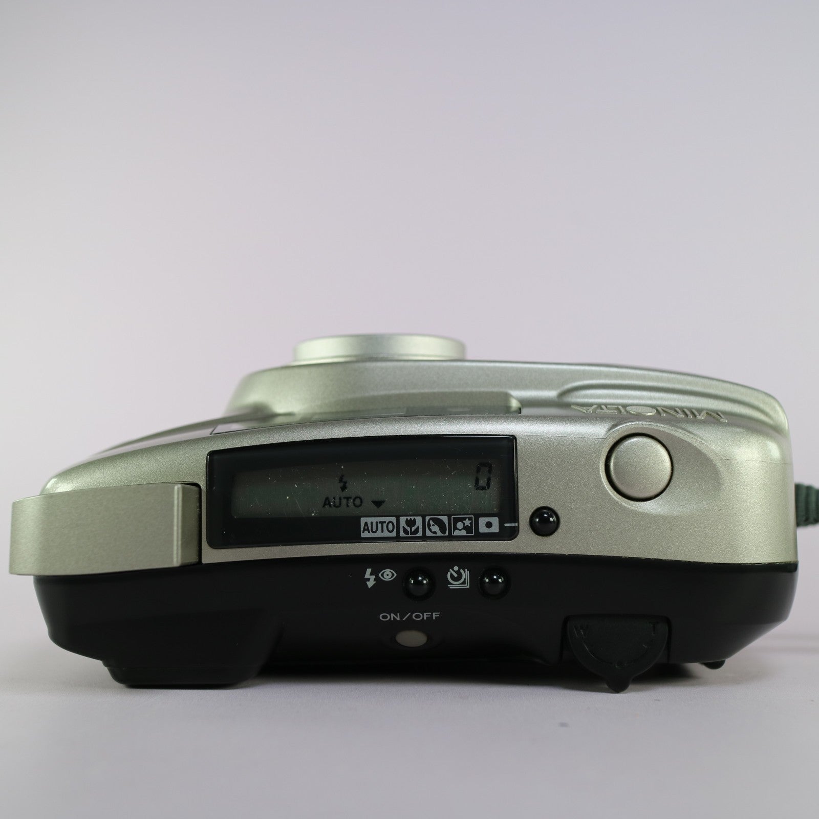 Minolta Riva Zoom 125EX 35mm Film Point and Shoot Camera Silver Tested