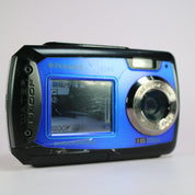 Polaroid Digital Camera iE090 18.0MP Underwater Selfie Screen Blue Tested