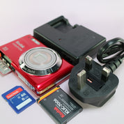 Kodak Digital Camera EasyShare M23 14.0MP Red Tested Full Working Set