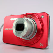 Samsung Digital Camera ST90 14.2MP Red Tested Full Working Set