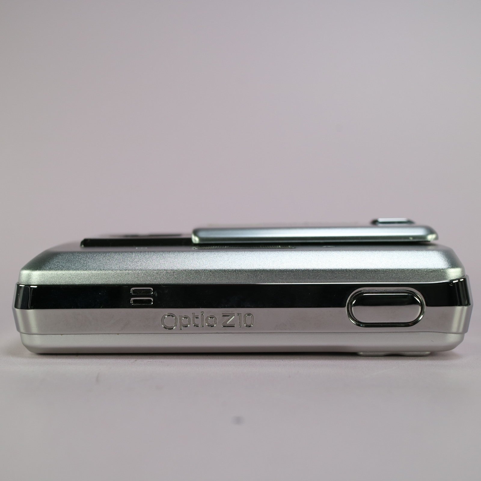 Pentax Optio Z10 8.0MP Compact Digital Camera Silver Tested w/ Battery + SD Card