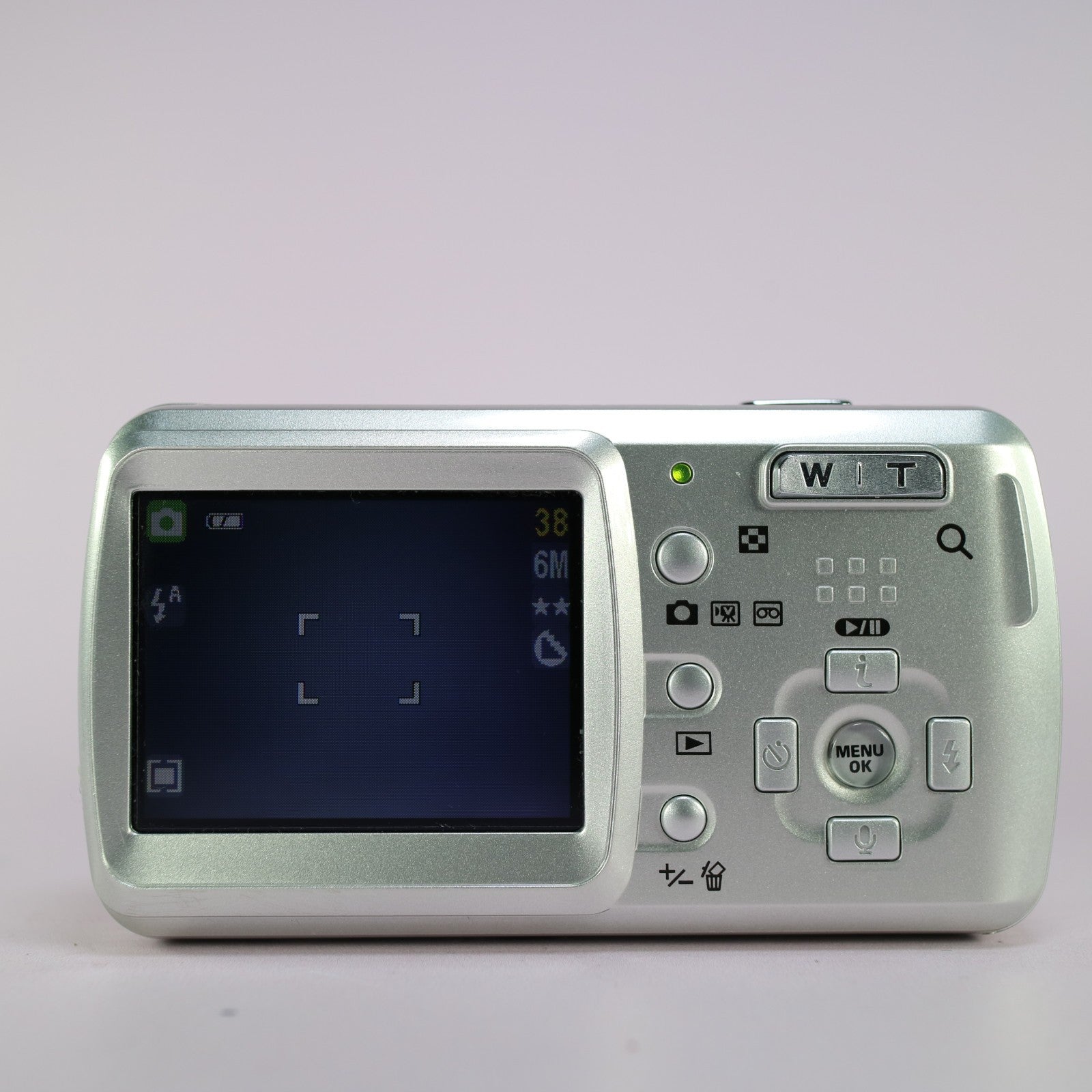 Praktica DC 60 6.0MP Compact Digital Camera Silver Tested