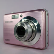 Samsung Digital Camera ES55 10.2MP Pink Tested Full Working Set