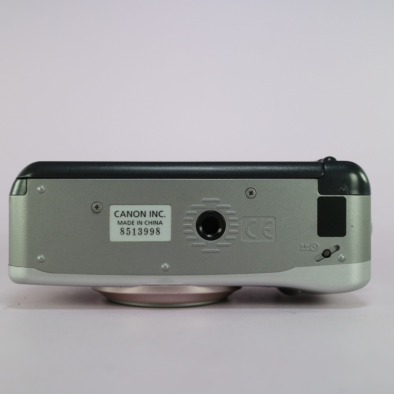 Canon Sure Shot 80u 35mm Film Point and Shoot Camera Silver Tested