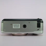Canon Sure Shot 80u 35mm Film Point and Shoot Camera Silver Tested