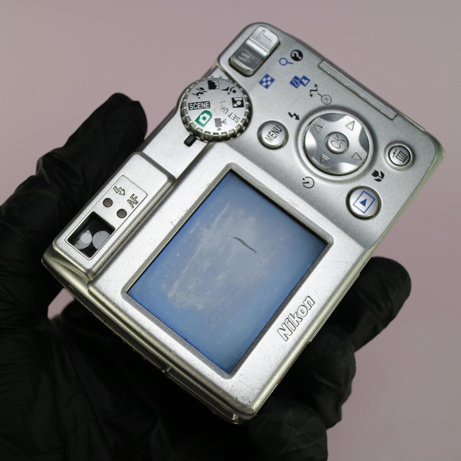 Nikon Digital Camera Coolpix 7600 7.1MP Silver Tested