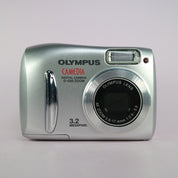 Olympus Digital Camera Camedia D-535 Zoom 3.2MP Silver Tested