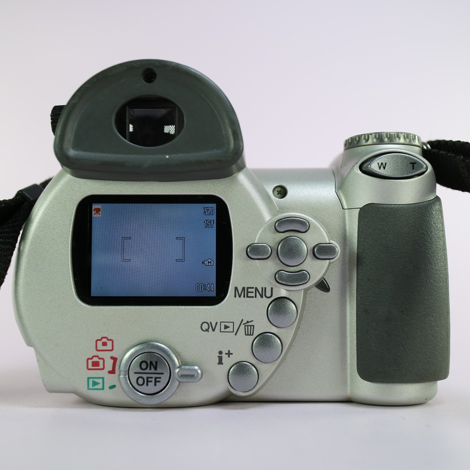 Minolta Digital Bridge Camera Dimage Z20 5.0MP Silver Tested