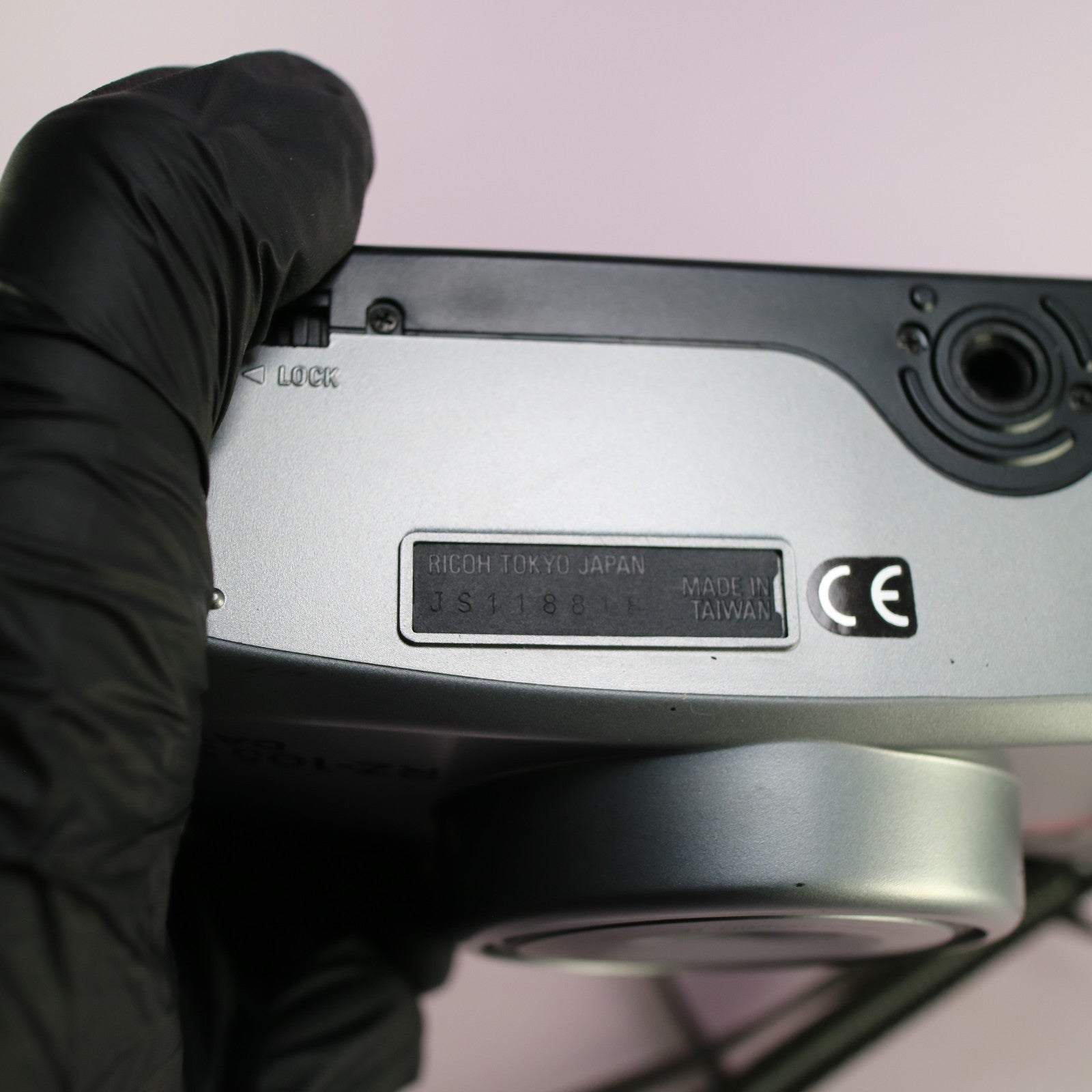 Ricoh RZ-105 SF Date 35mm Film Point and Shoot Camera Silver Tested