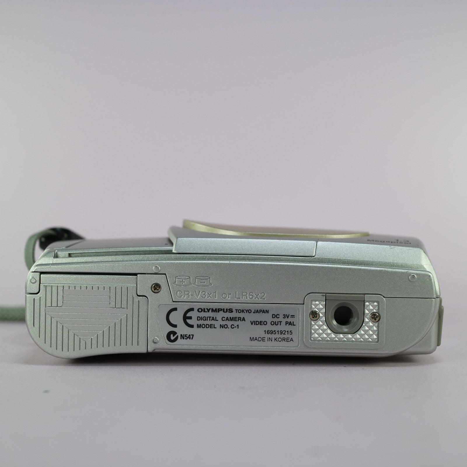 Olympus Digital Camera Camedia C-1 1.3MP Silver Tested With Smartmedia Card