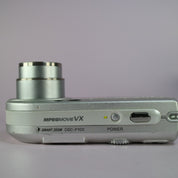 Sony Cybershot DSC-P100 5.1 MP Digital Camera Silver Tested W/ Battery + Charger