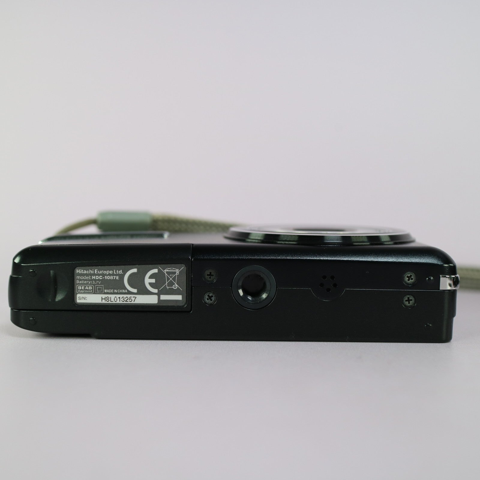 Hitachi Digital Camera HDC-1087E 10.0MP Black Tested