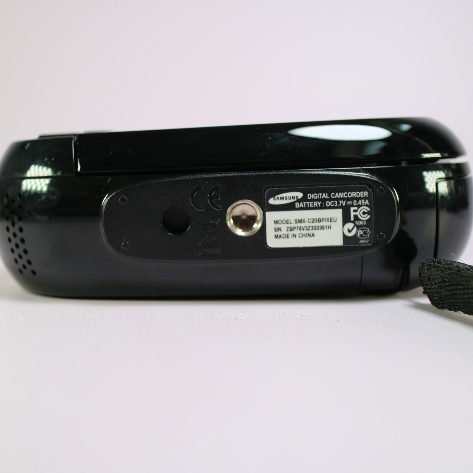 Samsung SMX-C20BP Handheld Camcorder Black Tested Full Working Set