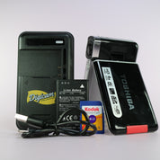 Toshiba Camileo S20 Compact HD Video Camcorder Black Tested Full Working Set
