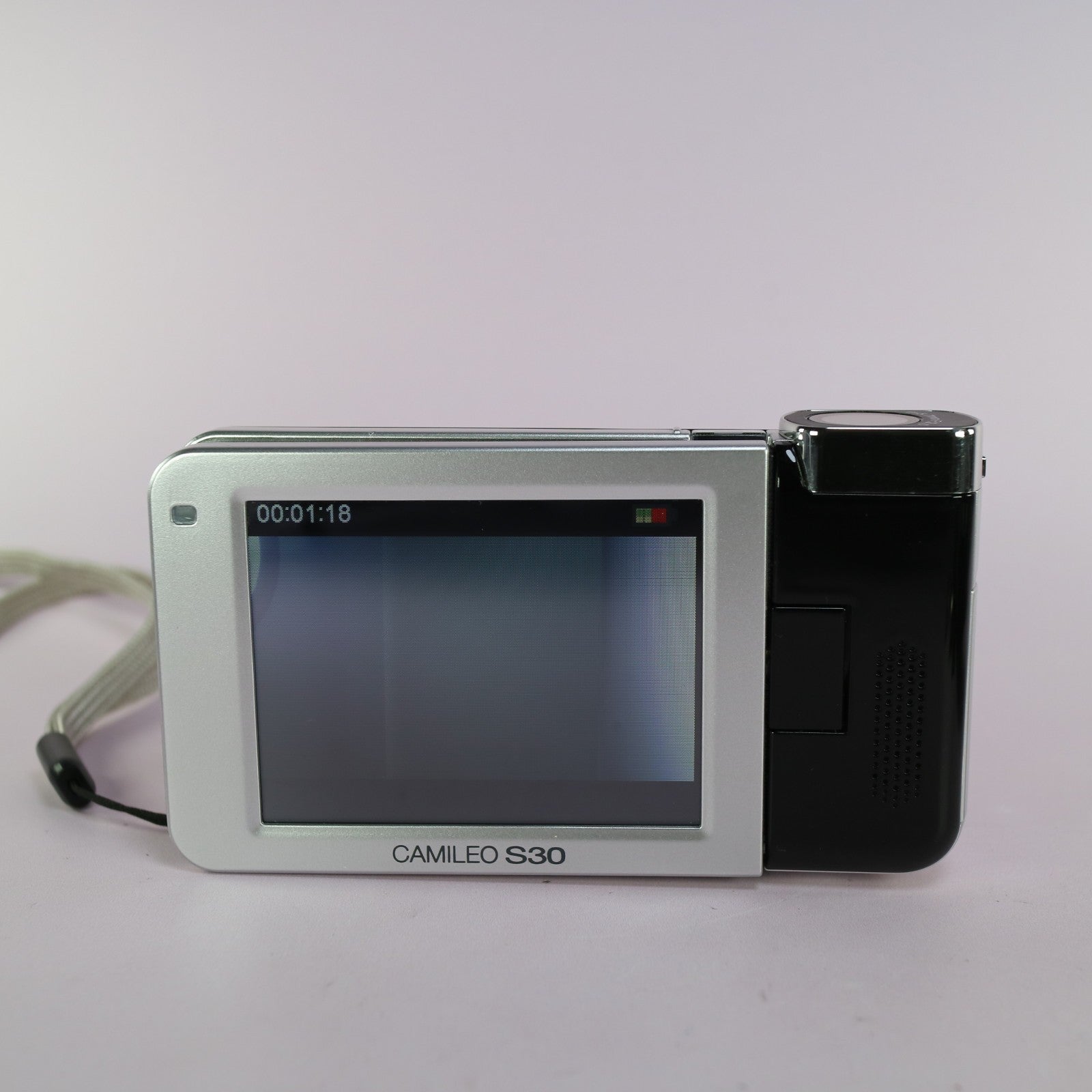 Toshiba Camileo S30 Compact HD Video Camcorder Black Tested Full Working Set