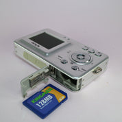 ODYS Slim 5L-ii 3.1MP Compact Digital Camera Silver Tested