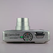 Pentax Digital Camera Optio S40 4.0MP Silver Tested